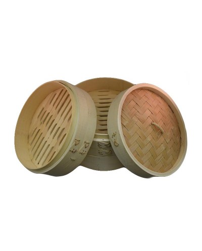 Cestelli di bambu' 27cm 3/cov