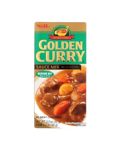 Golden curry medium hot 92g...