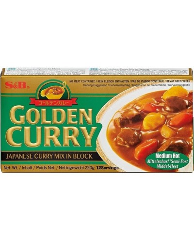 Golden curry medium hot...