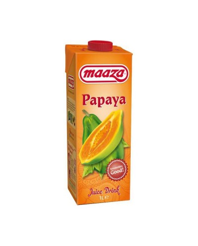 Maaza papaya juice drink...