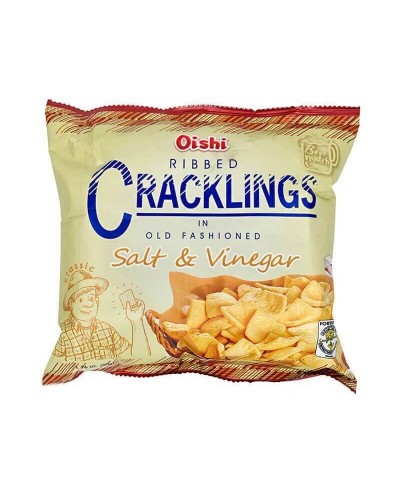 Oishi ribbed crackers salt...