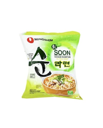Nongshim soon veggie ramyun...