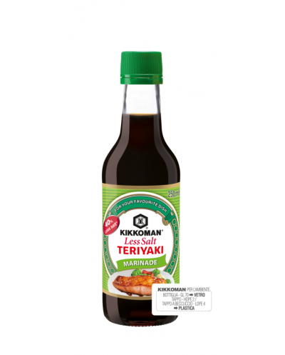 Salsa teriyaki less salt...