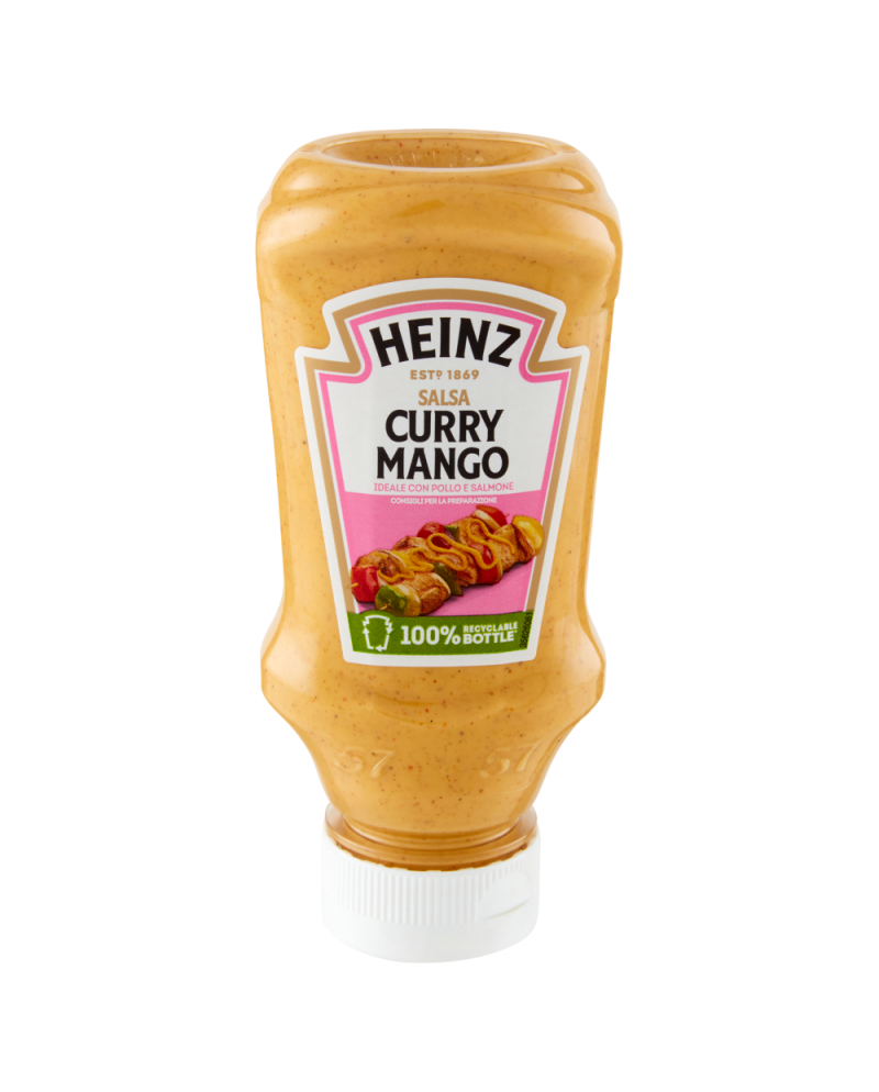 Heinz salsa curry mango da 220ml