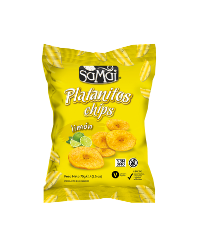Platanitos chips limone 75g...