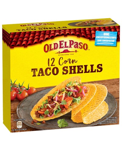 Taco shells x 12 156g...