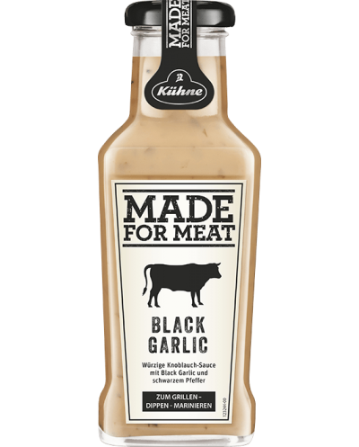 Made for meat black garlic...