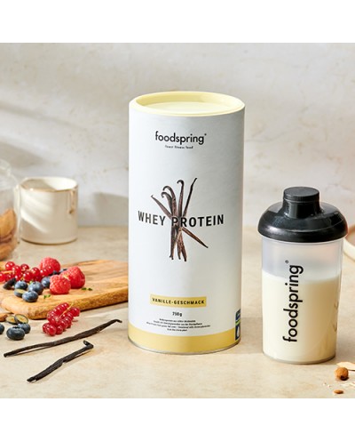 Proteine whey vaniglia 750g...