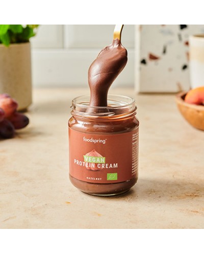 Crema proteica vegana...