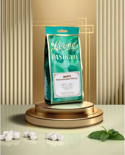 Pastiglie menta 100g Leone