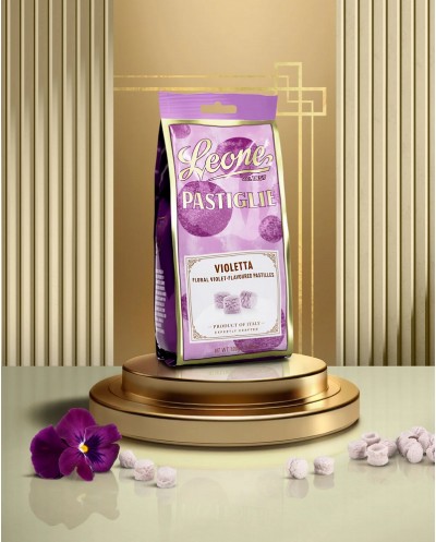 Pastiglie violetta 100g Leone