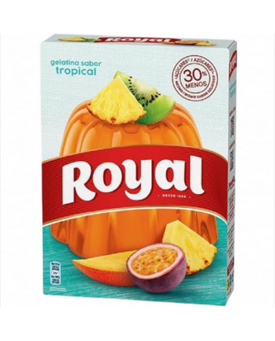 Gelatina tropical Royal 114g