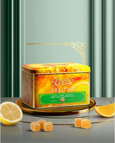 Gelatine agrumi 250g Leone