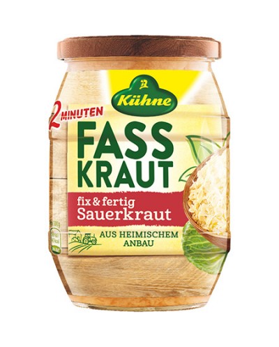Crauti bianchi fass Kuhne 400g