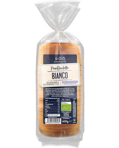 Pane bauletto bianco 400g...