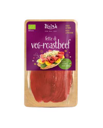 Veg - roast beef 80g biolab