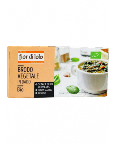Brodo vegetale in dado bio...