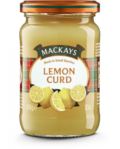 Lemon curd Mackays 340g...