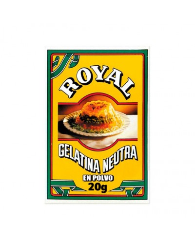 Gelatina neutra Royal 2x10g
