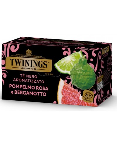 Te' nero al pompelmo rosa e...