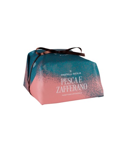 Panettone pesca e zafferano...