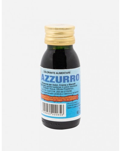 Colorante azzurro 60cc Ela