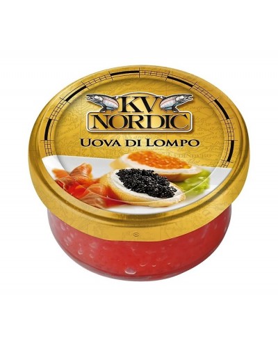 Uova di lompo rosse 50g Kv...