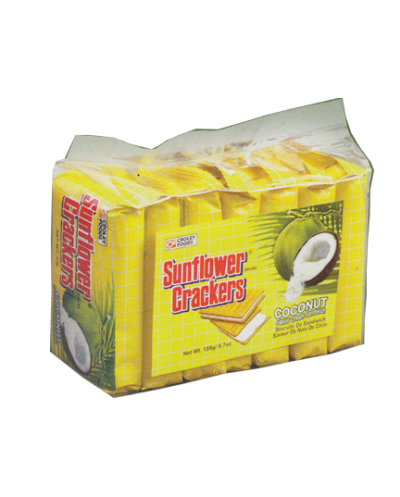Crackers sunflower coconut...