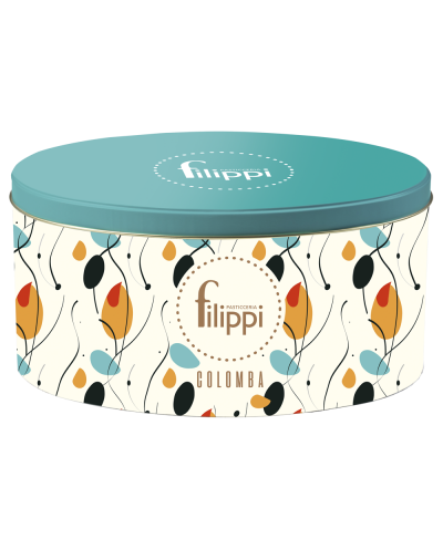 Colomba classica in latta 1kg Pasticceria Filippi
