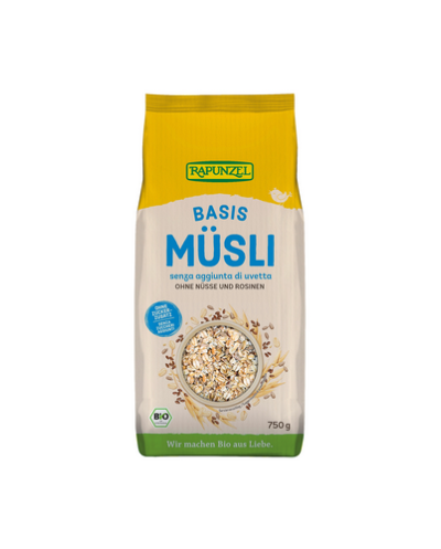 Muesli Basis 750g Rapunzel