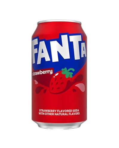 Fanta Strawberry Bevanda alla fragola da 355 ml