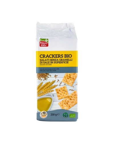 Crackers non salati in superficie 250g La Finestra sul Cielo