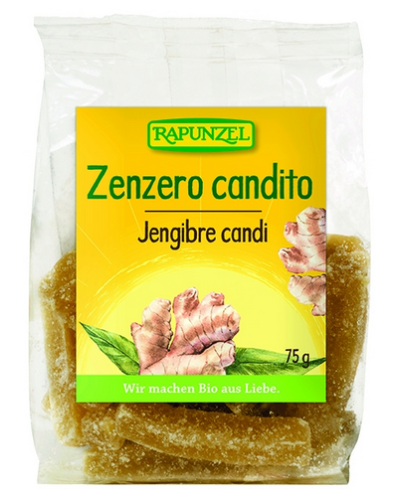 Zenzero Candito 75g Rapunzel
