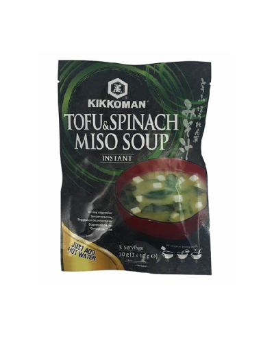 Tofu & Spinach Miso Soup...