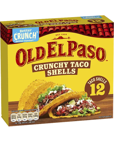 Taco shells Crunchy x12...