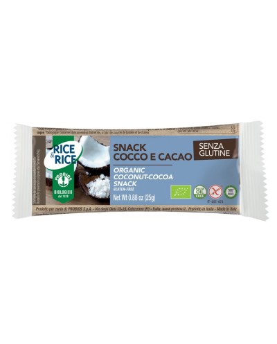 Snack cocco e cacao senza...