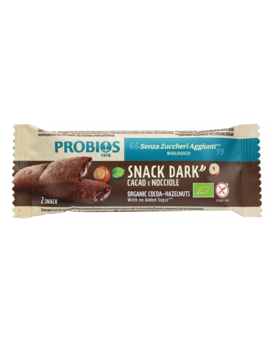Snack dark cacao e nocciole...