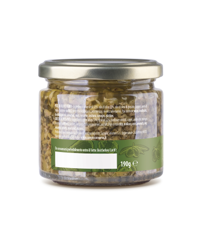 Pate' di olive verdi 190g Campisi
