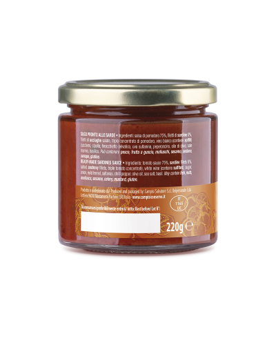 Sugo alle sarde 220g Campisi