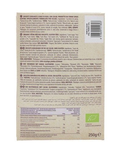Dame Di Riso Con Cacao senza glutine 250g Probios