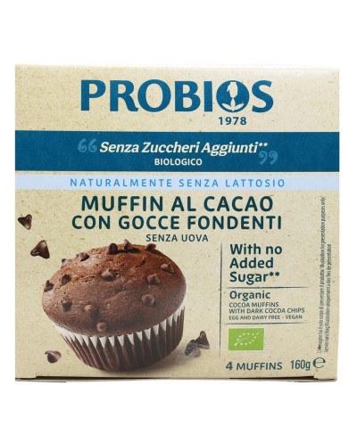 Muffins al cacao con gocce...