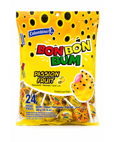 Bon bon bum maracuja 408g