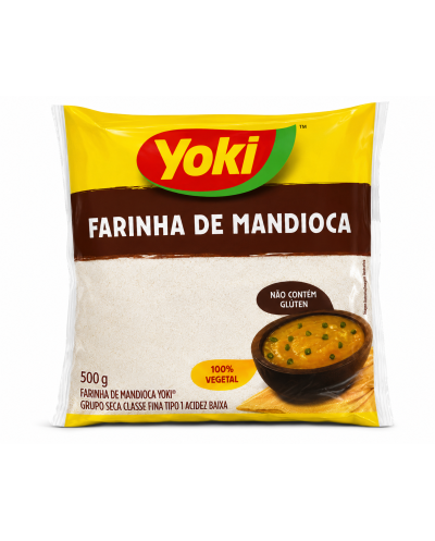 Farina mandioca cruda 500g...
