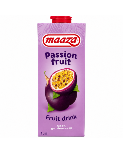 Maaza passion fruit juice...