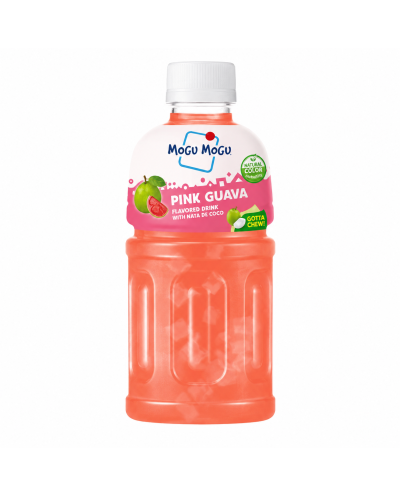 Mogu Mogu Guava rosa 320ml Mogu Mogu Pink Guava