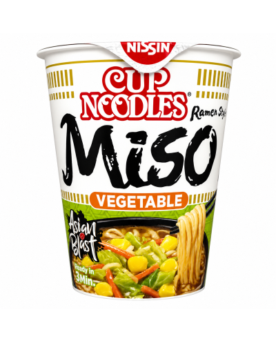 Nissin Cup Noodles Miso Vegetable 67g