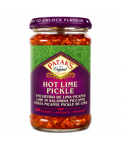 Hot Lime Pickle 283g Patak's