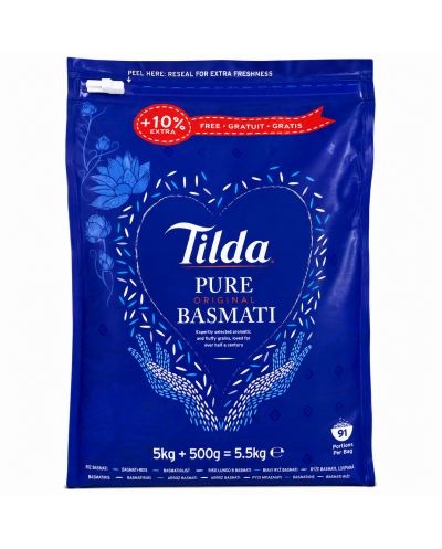 Riso Basmati Pure 5kg Tilda...