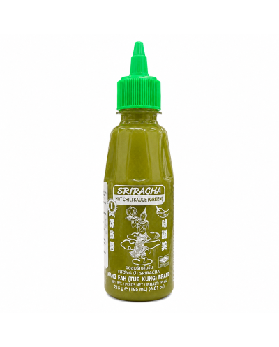 Salsa a Base di Peperoncino Verde Piccante 200 ml Nang Fah Sriracha Hot Chili Sauce