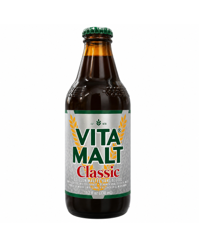 Bevanda Analcolica al Malto Bottiglia 330ml Vitamalt Classic
